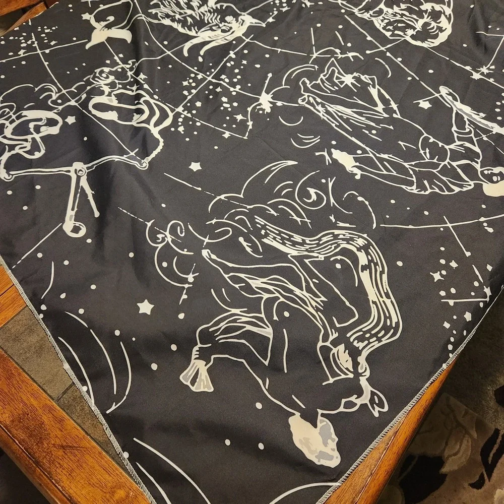 Constellation Stars Astrology Celestial Wall Hanging Tablecloth  60 X‎ 50